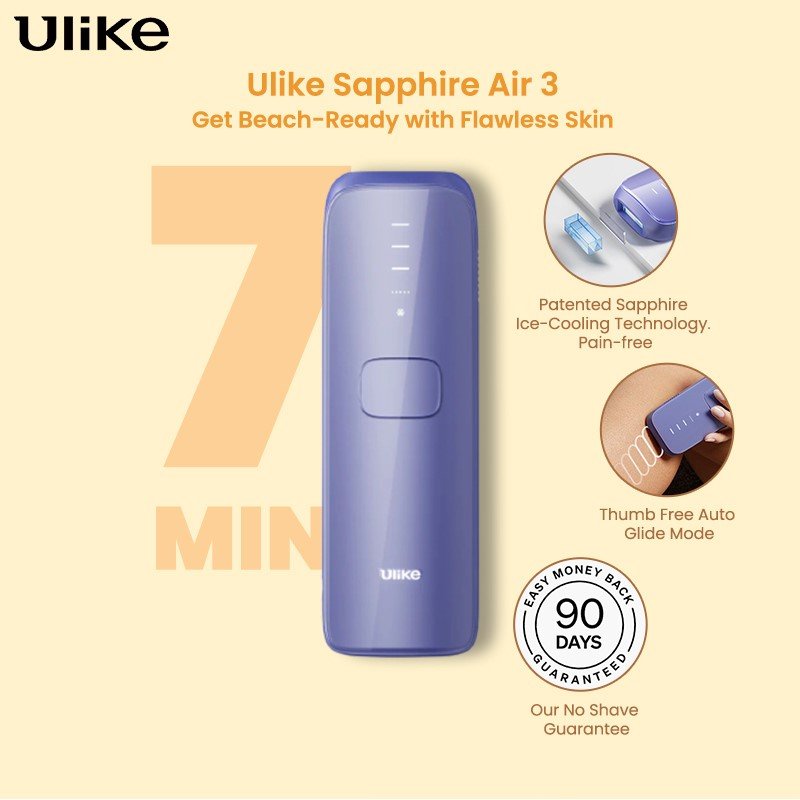 The Ultimate Guide to Ulike Sapphire Air3 IPL Hair Removal Handsets
